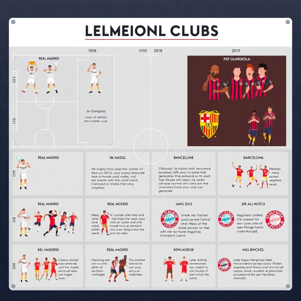 Легендарные клубы и их золотые эпохи по годам: история великих команд