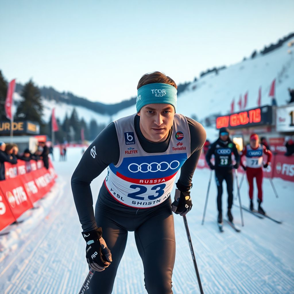 Савелий Коростелев вылетел в квалификации спринта на Тур де Ски в Тоблахе