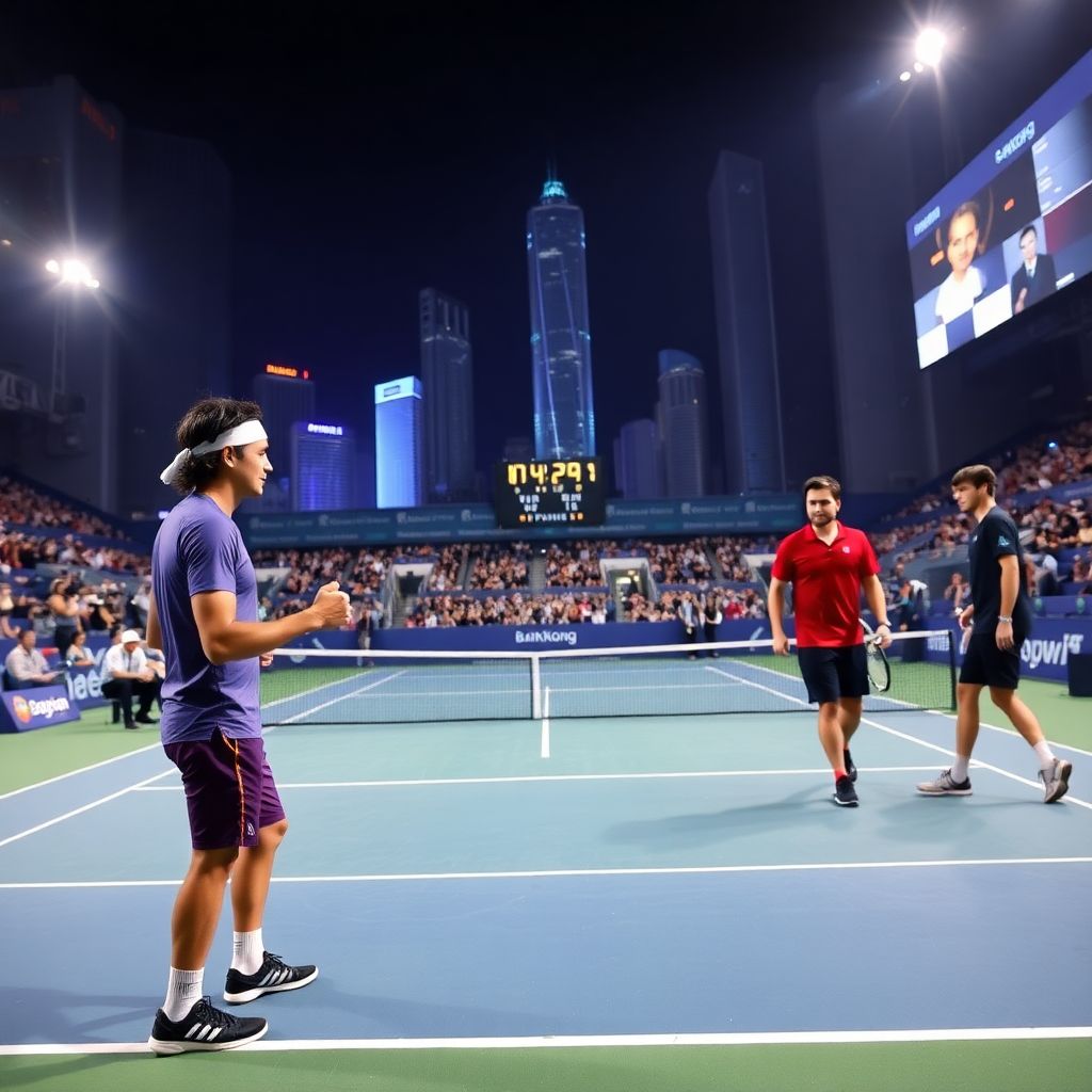 Рублев и Хачанов уступили Музетти и Сонего в парном финале Atp 250 Гонконг