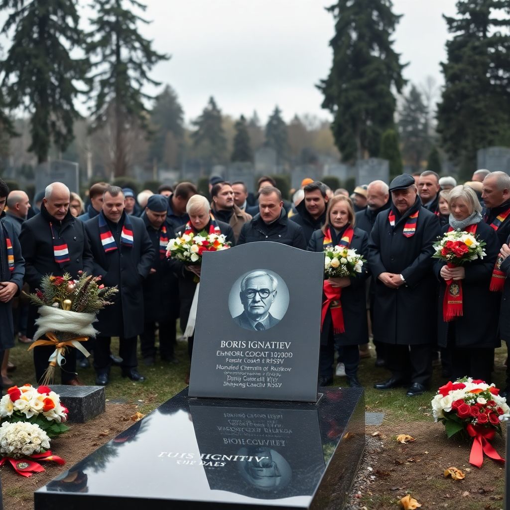 Борис Игнатьев: прощание с экс-тренером сборной России на Троекуровском