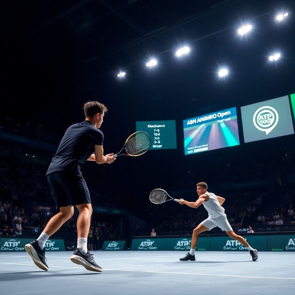 Хачанов вылетел во втором круге Atp 500 в Роттердаме, уступив Мунару