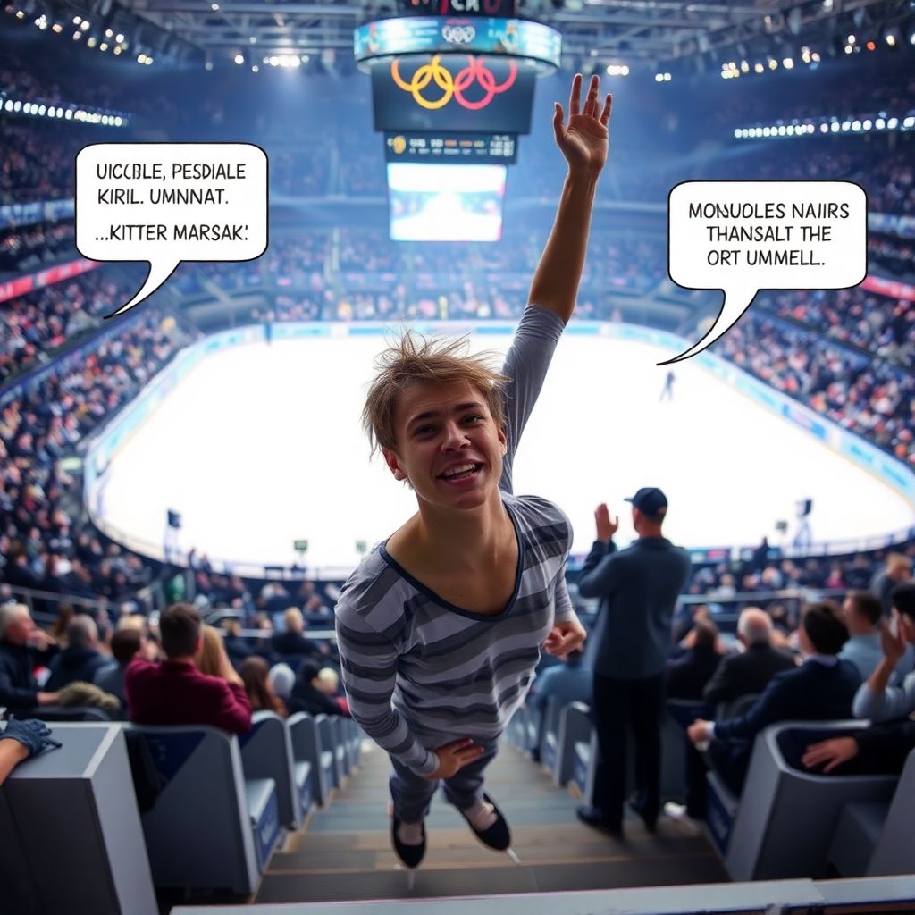 Украинский фигурист устроил цирк на Олимпиаде, снова атакуя Петра Гуменника