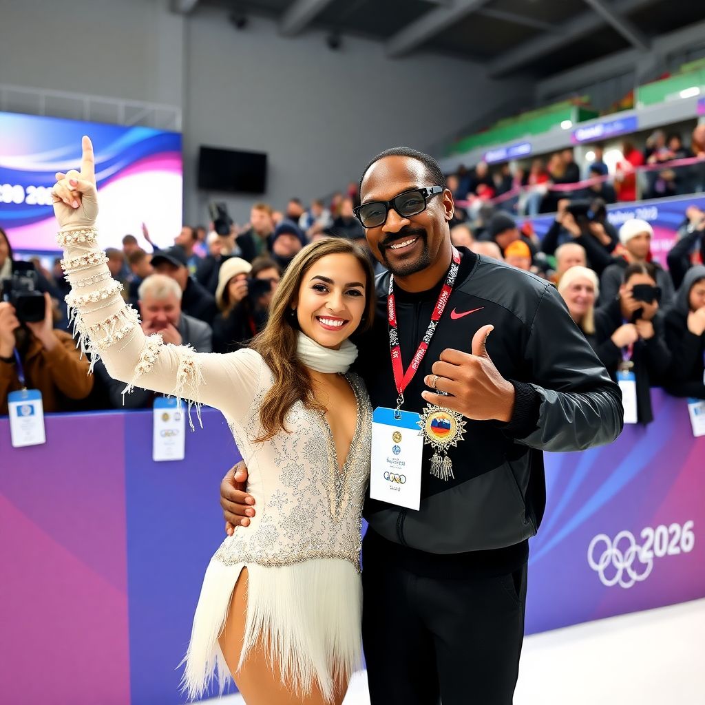 Туктамышева и Снуп Догг: «главная причина, по которой я здесь» на Олимпиаде‑2026
