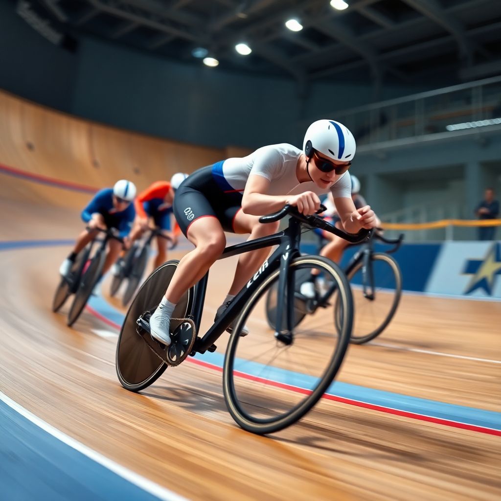 Алина Лысенко стала чемпионкой Европы в кейрине на треке в нейтральном статусе