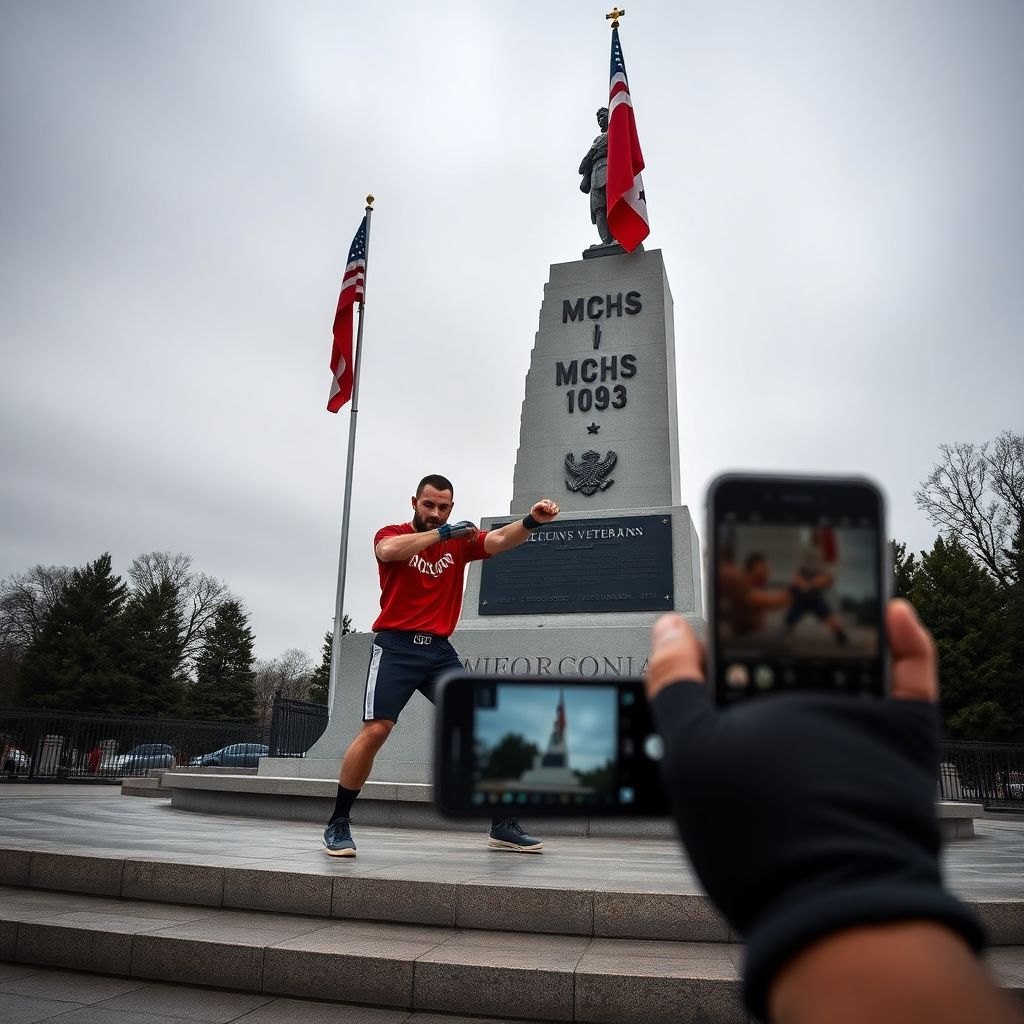 Суд приговорил бойца ММА Заура Исмаилова за осквернение памятника МЧС