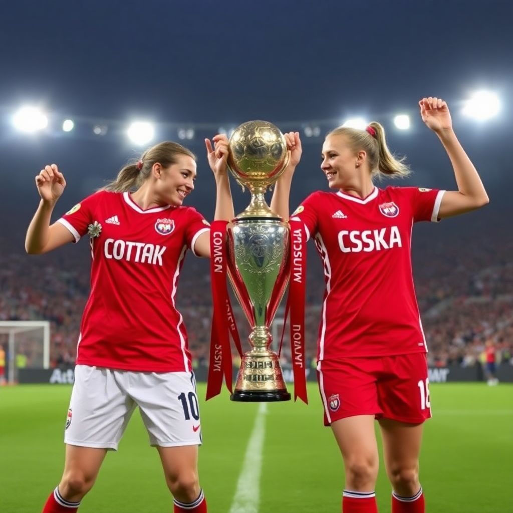 Женские Спартак и ЦСКА сыграют за Суперкубок России 13 июня на Лукойл Арене
